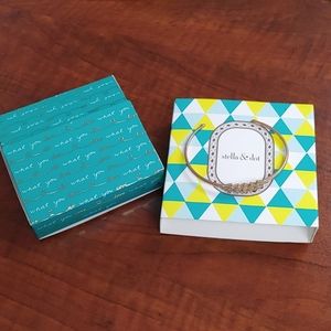 Stella & Dot Pave Chevron Rose Gold Bracelet